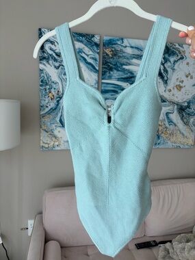 Abercrombie & Fitch Tank Sweater Bodysuit